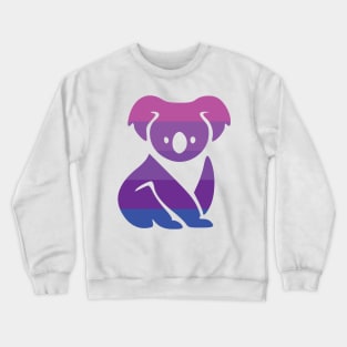 Pride Koala - Trans Pride Flag Crewneck Sweatshirt